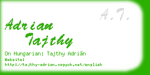 adrian tajthy business card